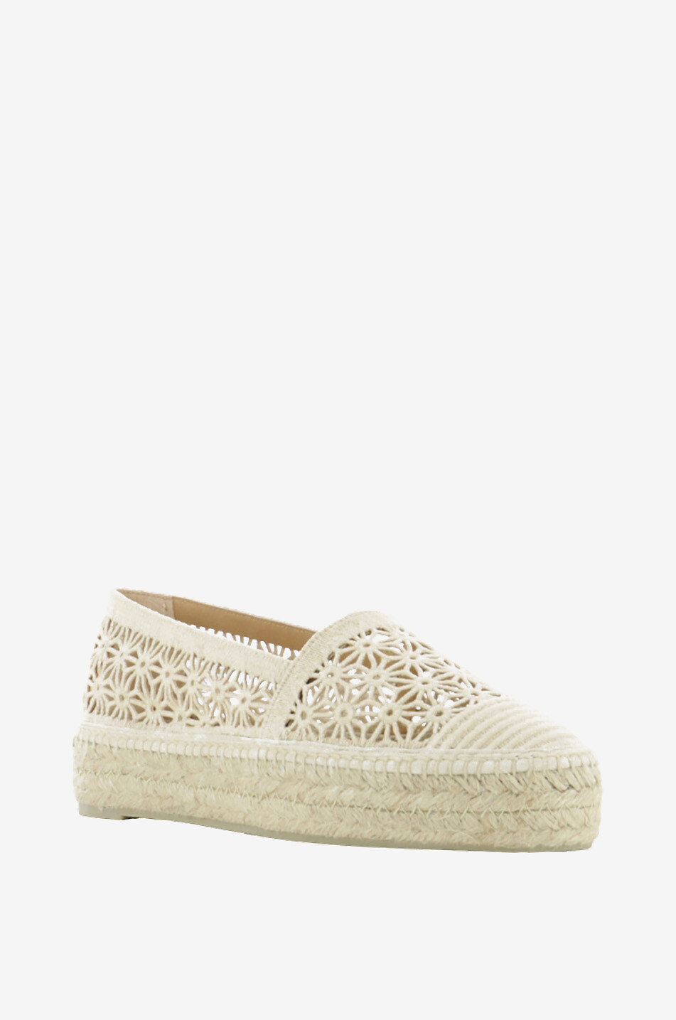 CASTANER Espadrilles plates en crochet Kery Femme BEIGE 1