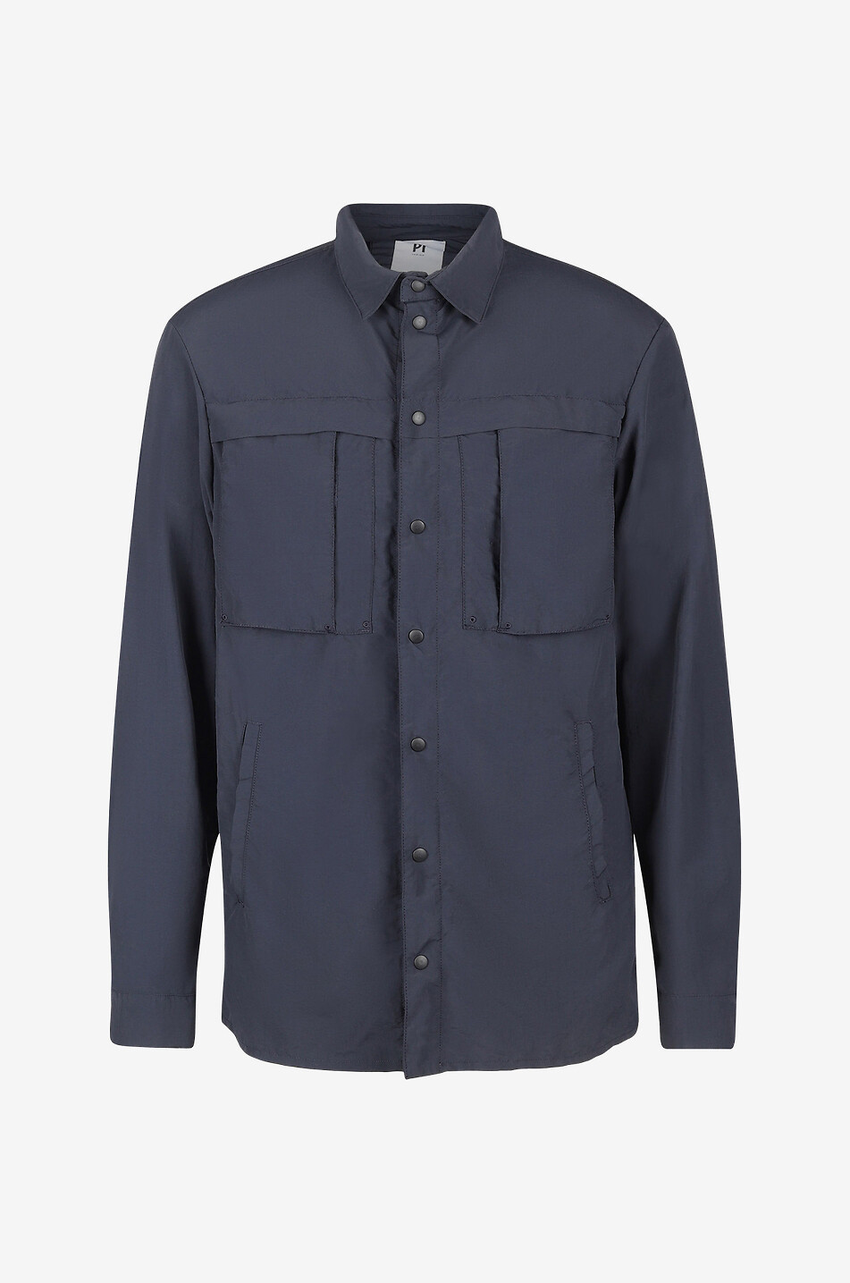 Technical fabric overshirt