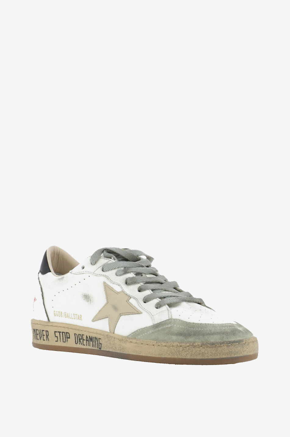 GOLDEN GOOSE Baskets en cuir Ball Star Homme MULTICOLORE 1