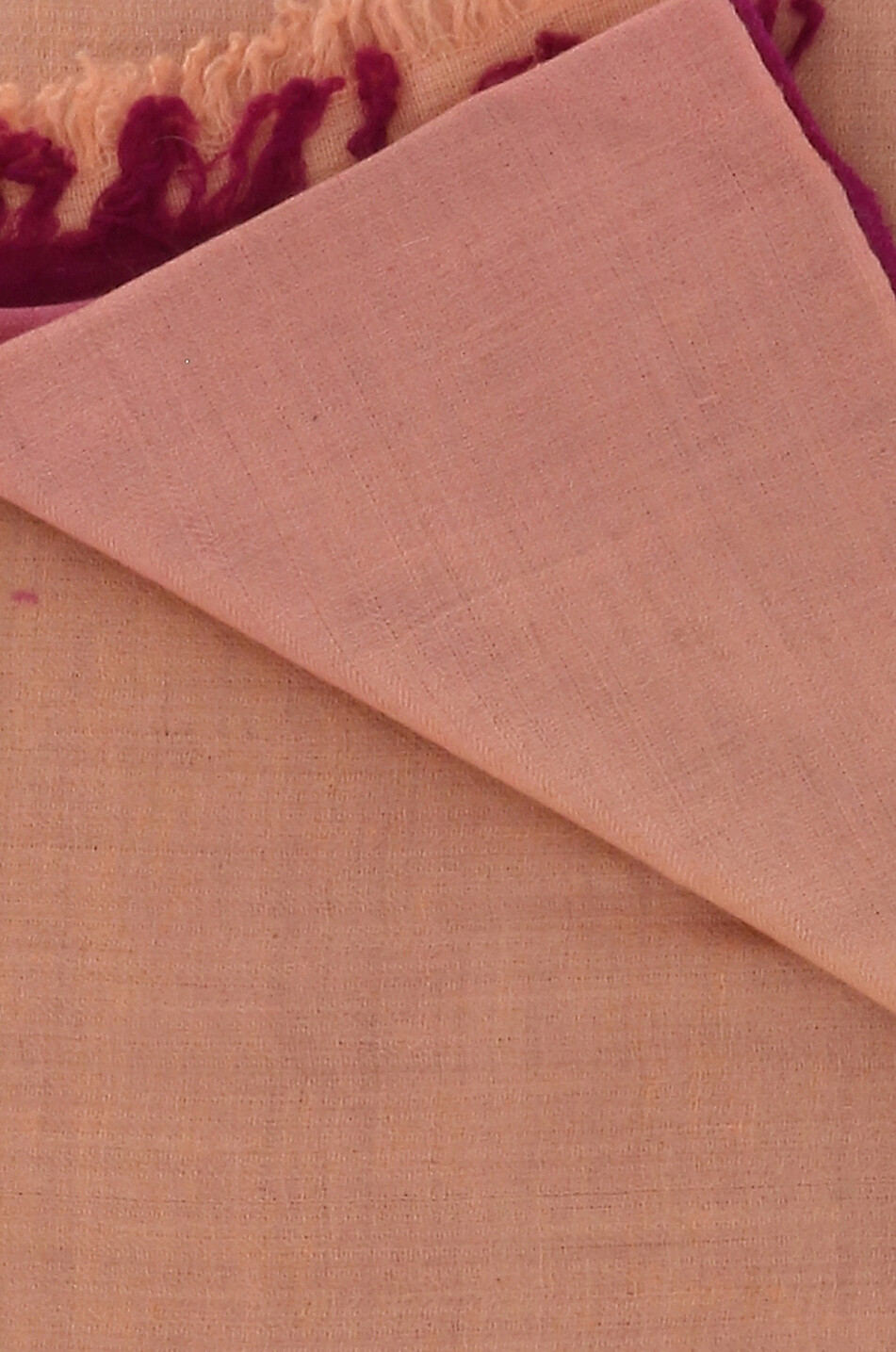 PINK MAHARANI Kaschmir-Schal Dip Dye Damen HELLROSA 2
