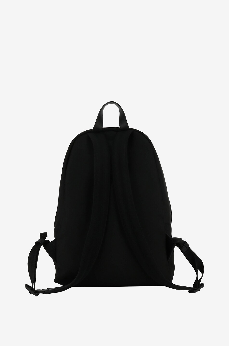 MONCLER Pierrick nylon and leather backpack Men BLACK 3