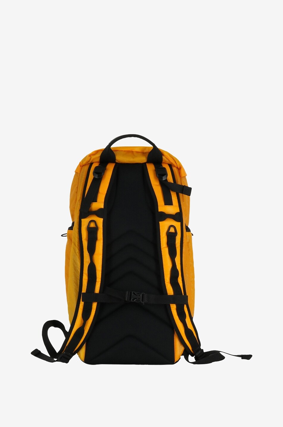 MONCLER Jet ripstop and leather backpack Men ORANGE 3