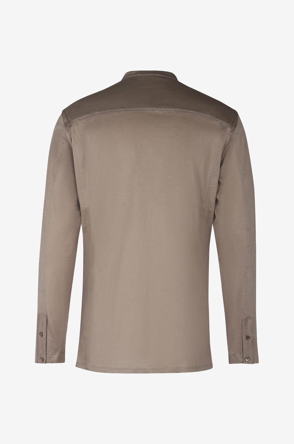 Slim-Fit-Hemd mit Mandarinkragen
