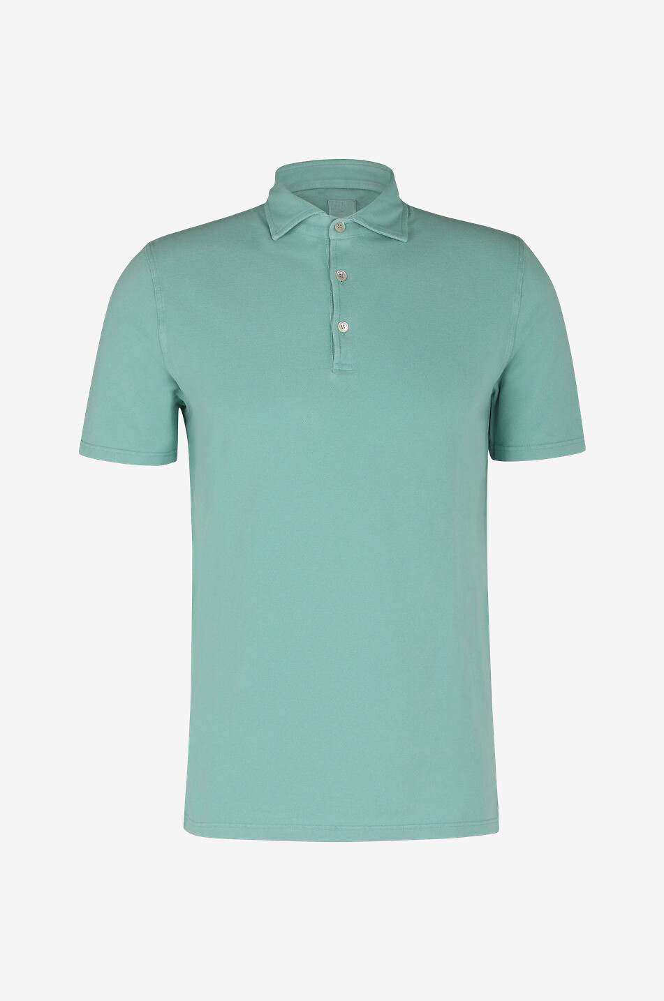 FEDELI Kurzärmliges Polohemd aus Baumwolle Tommy Herren HELLGRÜN 1