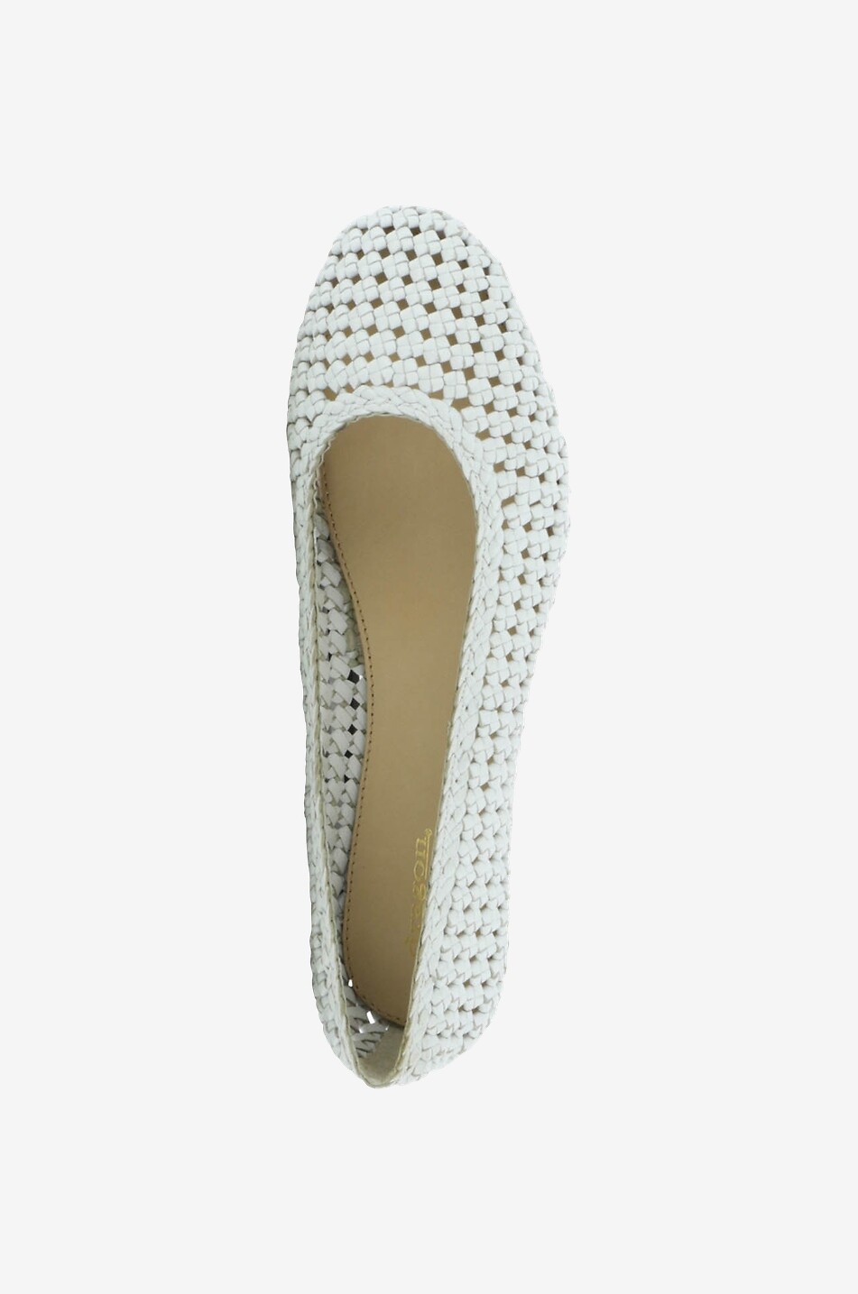 Ballerines en cuir véritable Flower