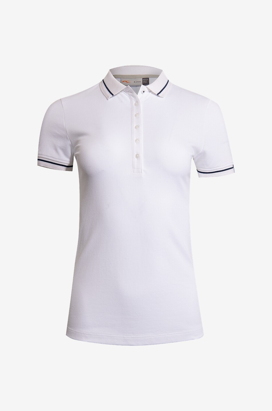 KJUS Polo à manches courtes Sanna Femme BLANC 1