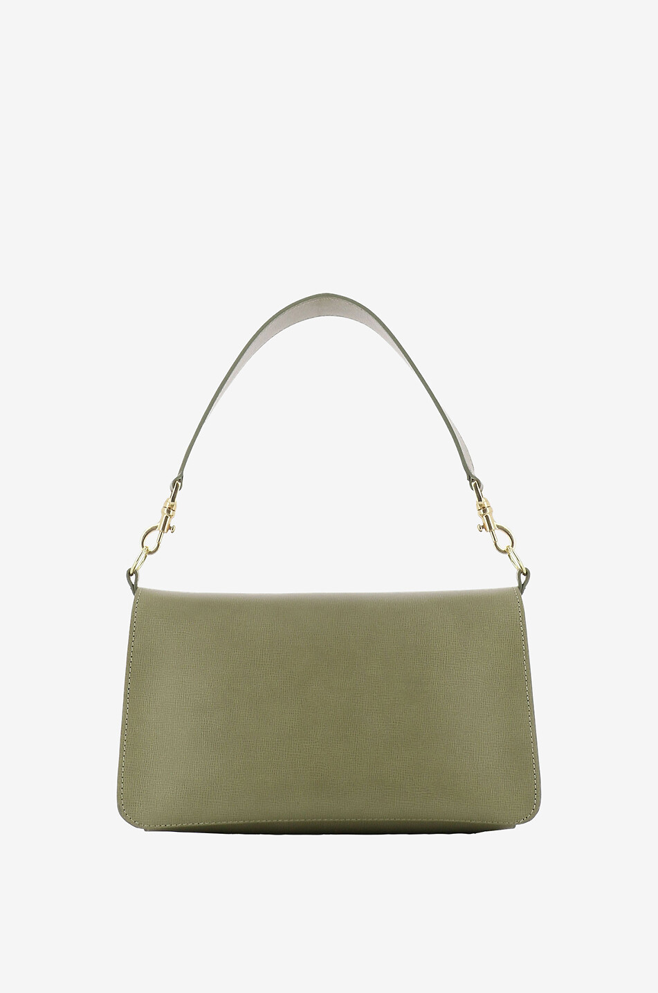 ATP ATELIER Baguette-Tasche aus Leder Assisi Damen HELLGRÜN 3
