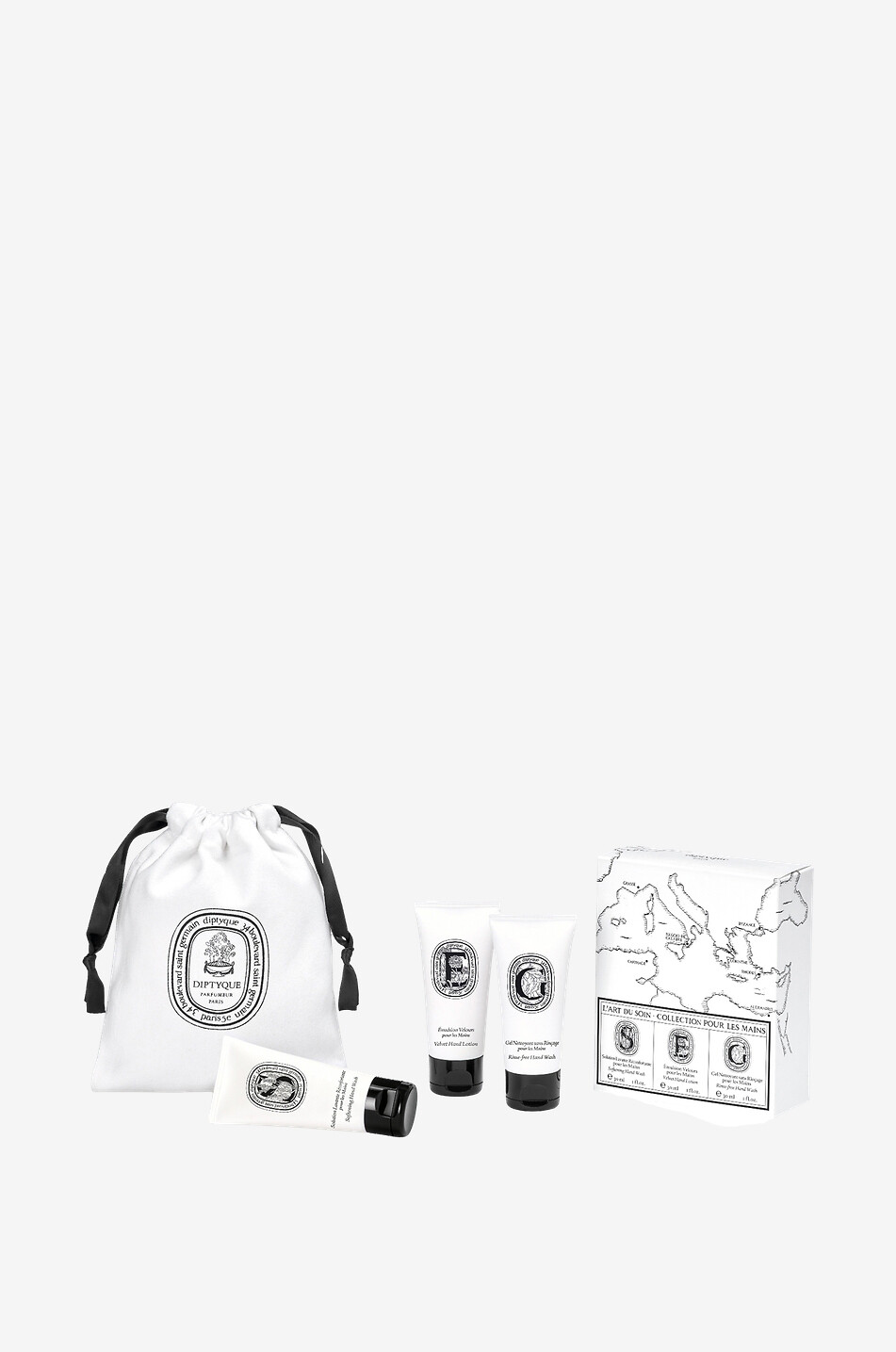 Coffret de voyage mains L'Art du Soin Pour les Mains