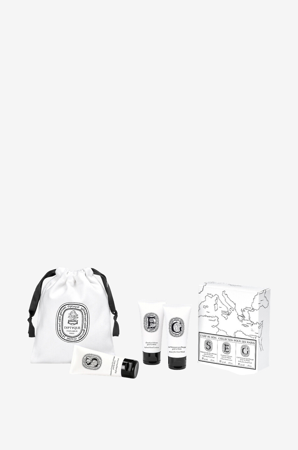 DIPTYQUE Handpflege-Reiseset L'Art du Soin Pour les Mains Unisex Farblos 1