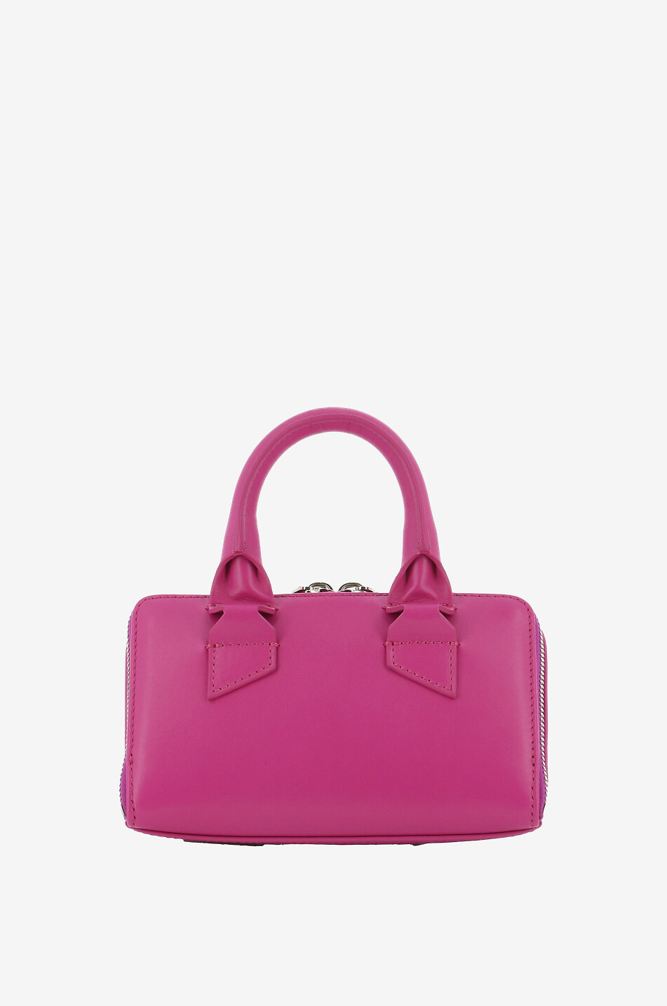 THE ATTICO Friday mini calfskin leather handbag Women PINK 4