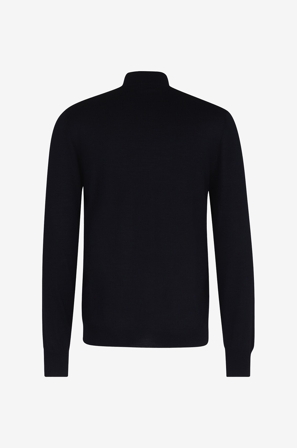 BONGÉNIE Feinstrick-Cardigan aus Wolle und Seide mit Stehkragen Herren DUNKELBLAU 2