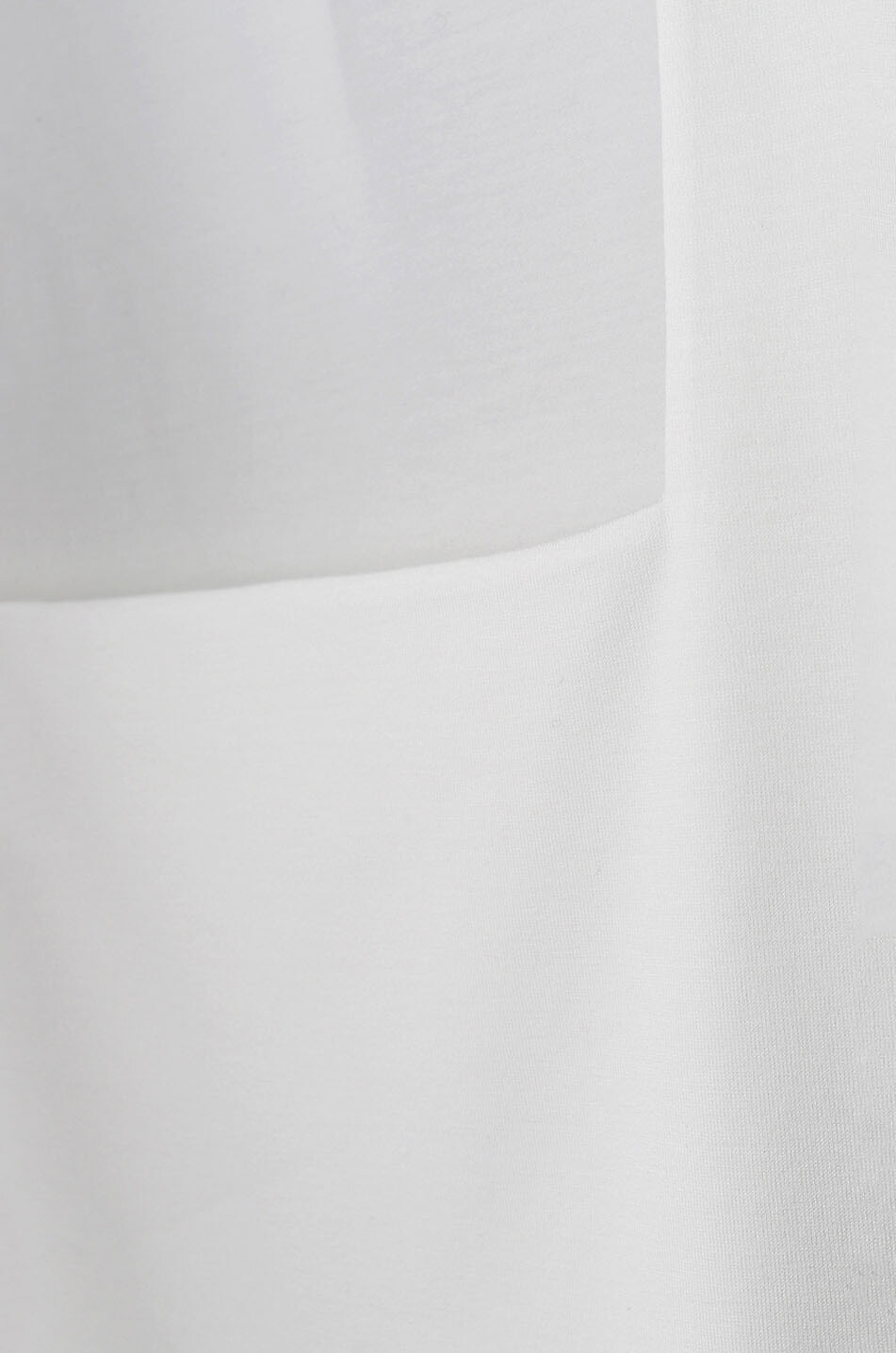 AKRIS PUNTO Slim-fitting square neck jersey T-shirt Women EGGSHELL 3