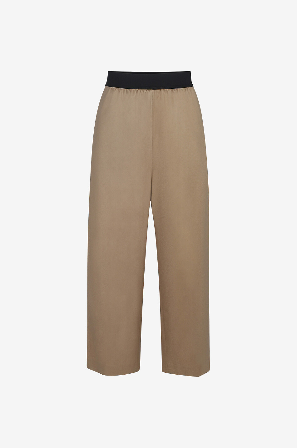 STELLA McCARTNEY Pantalon à pinces en flanelle Femme CAMEL 1