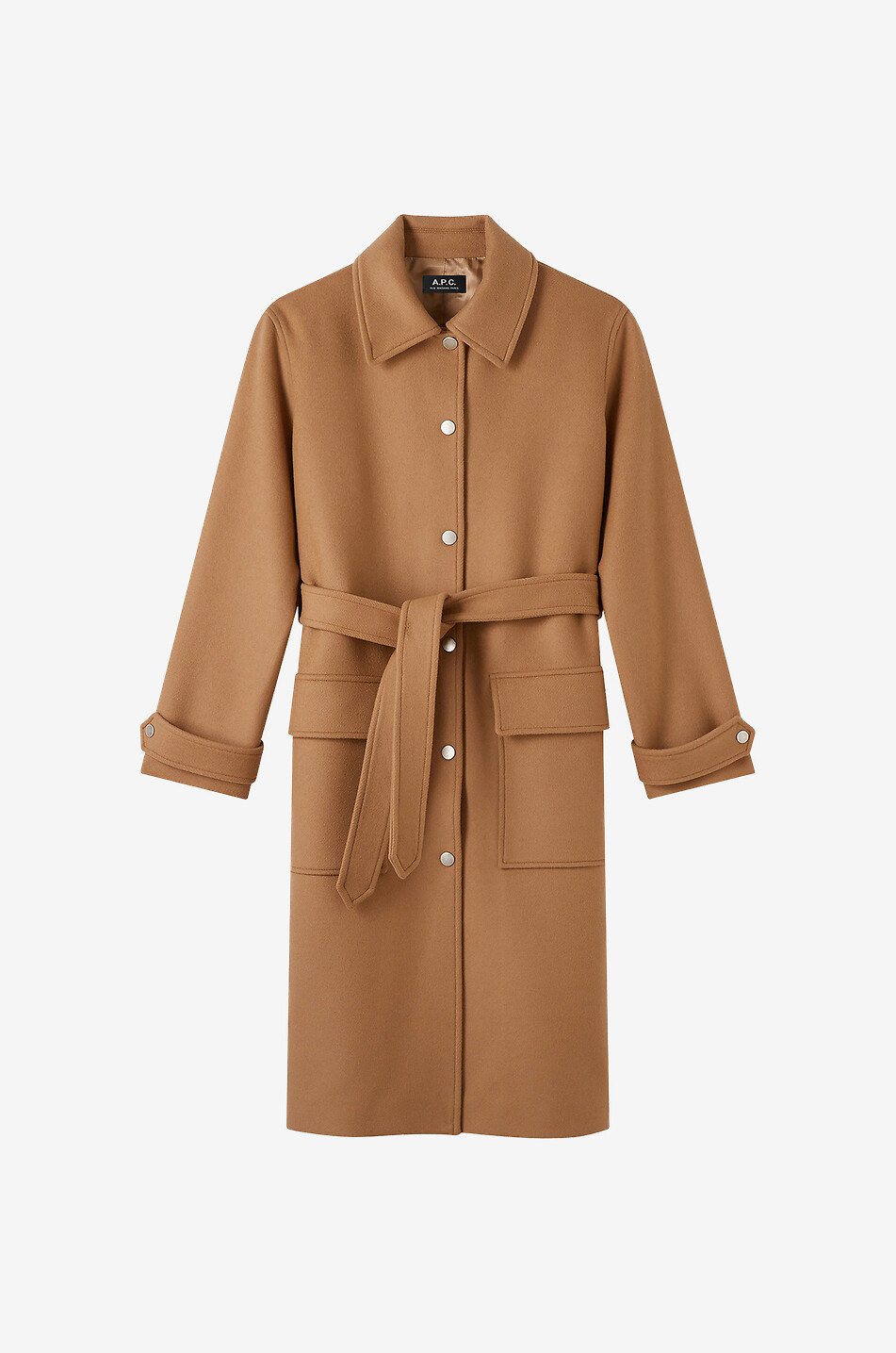 A.P.C. Mantel aus Wolle Angelita Damen BEIGE 1