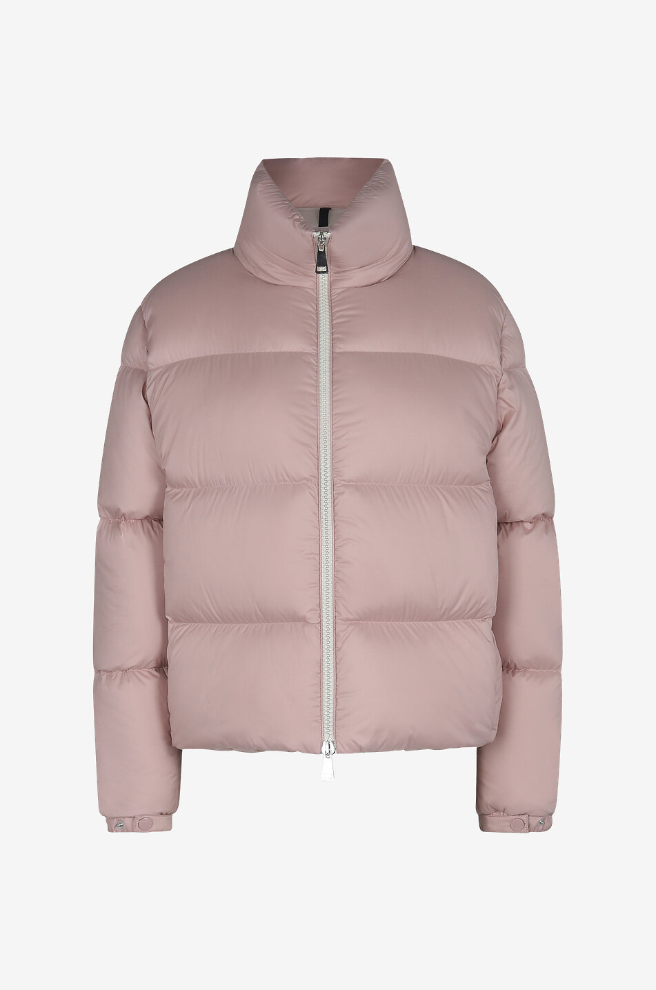 Baby pink cropped puffer jacket best sale