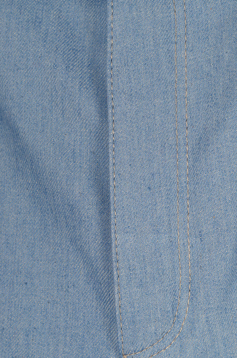 SAINT LAURENT PARIS Ausgestellte Jeans mit hoher Taille Sky Blue Damen HELLBLAU 3
