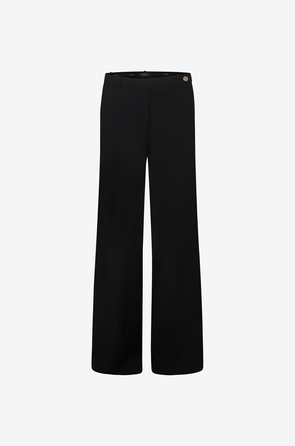 Medusa mohair and virgin wool blend wide-leg trousers