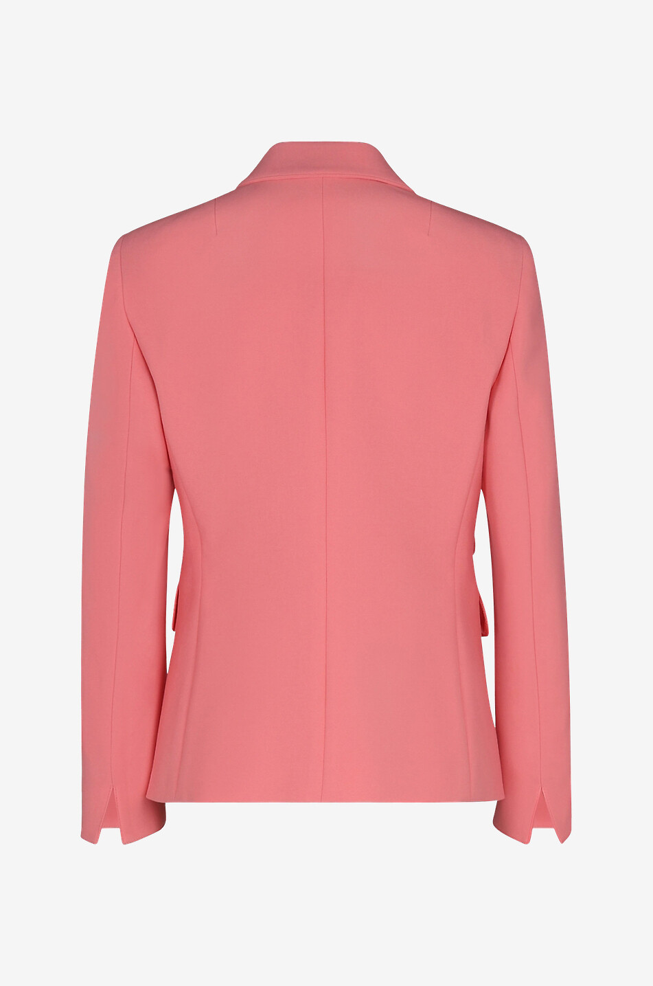 Blazer en crêpe à boutonnage simple