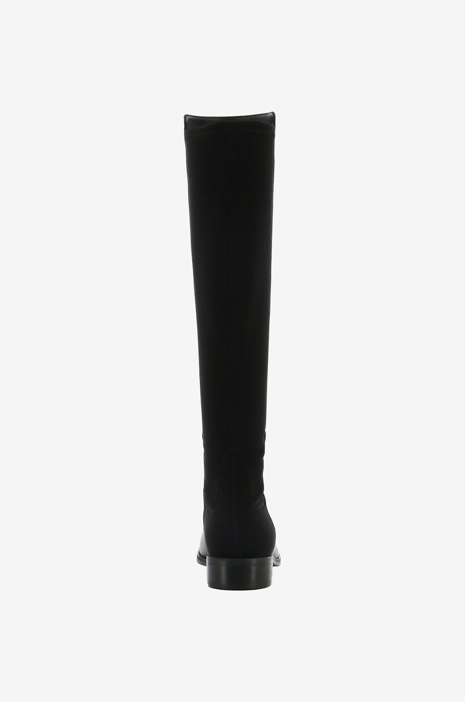 STUART WEITZMAN Bottes plates en cuir et tissu Halfnhalf Femme NOIR 4