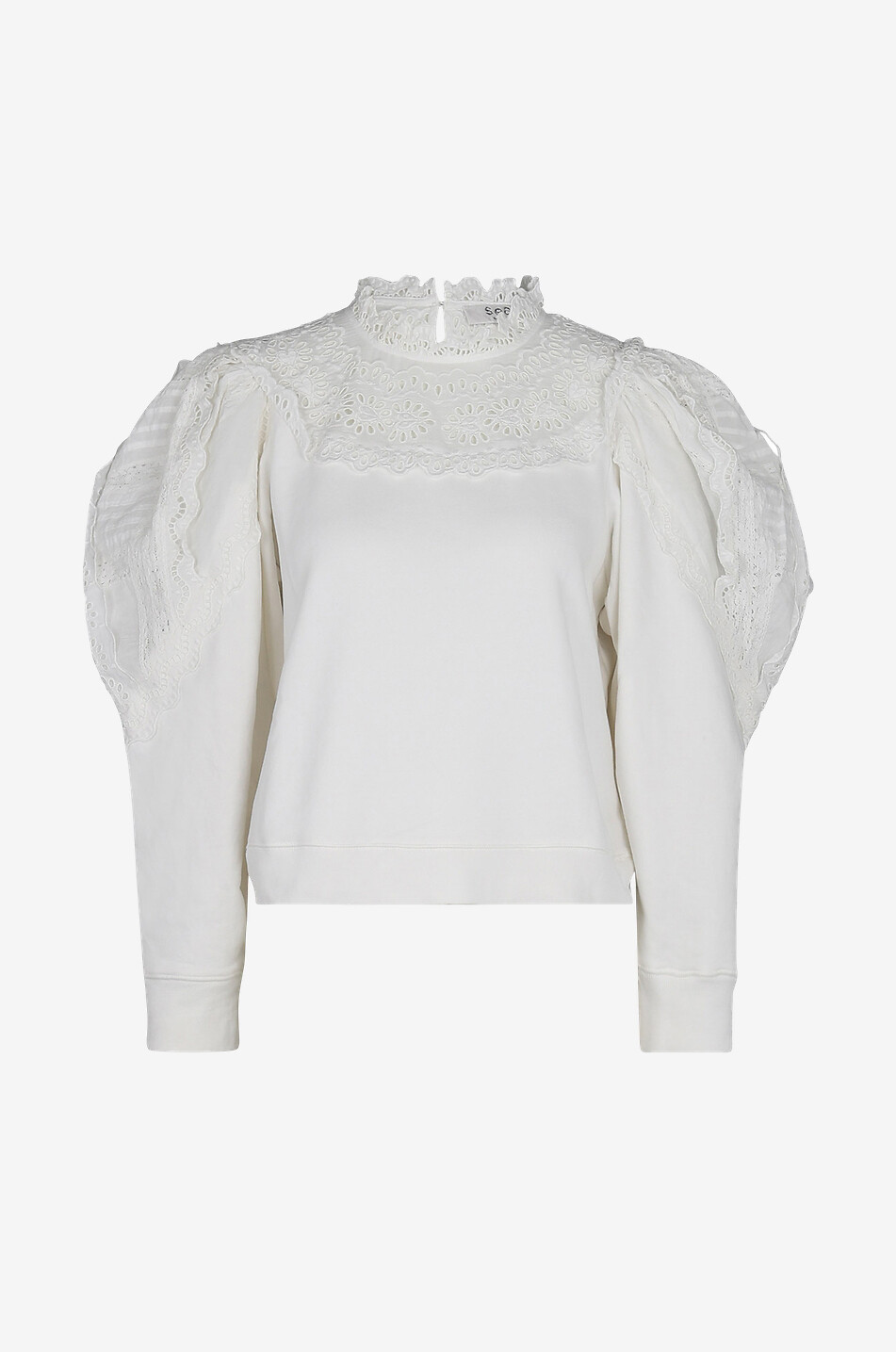 Langärmelige Bluse aus Baumwolle Kirana