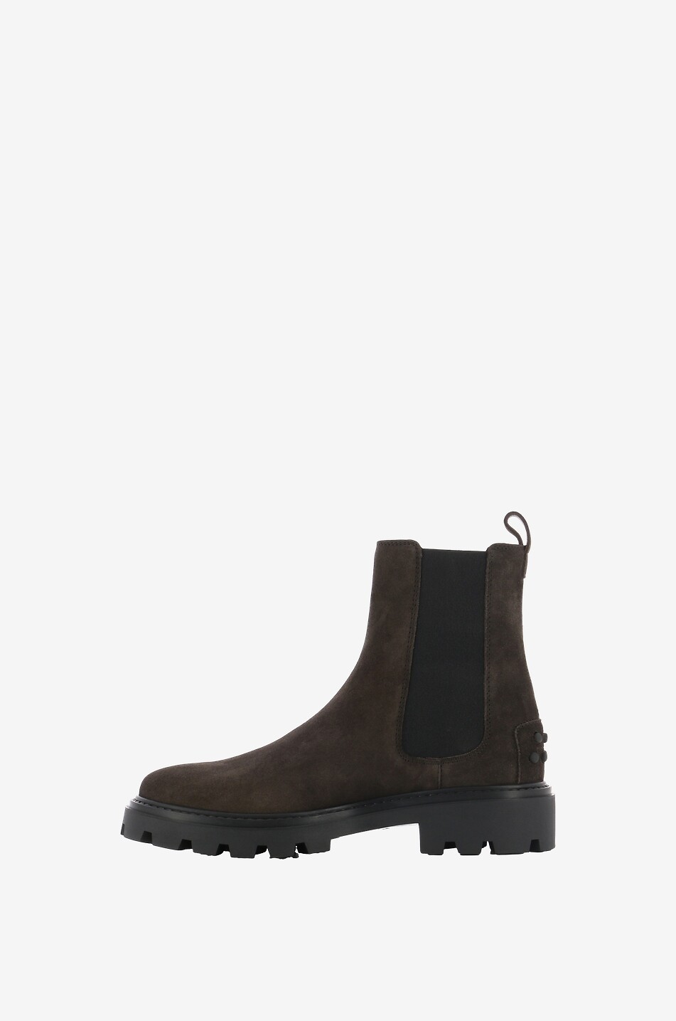 TOD'S Chelsea suede ankle boots Women BROWN 3