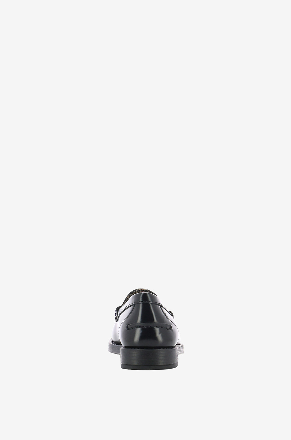 TOD'S Shiny leather loafers Women BLACK 2