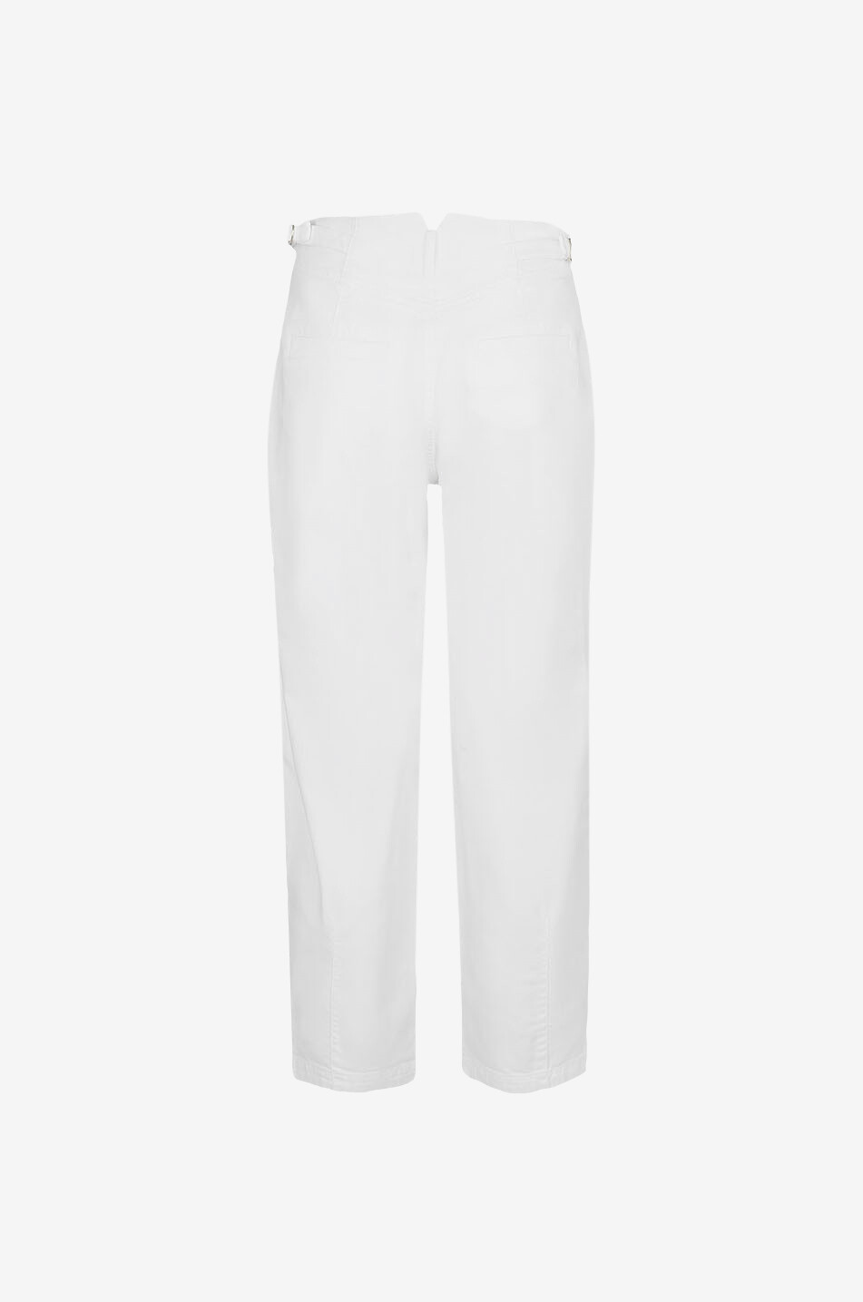 Pantalon carotte coton mélangé Galilea