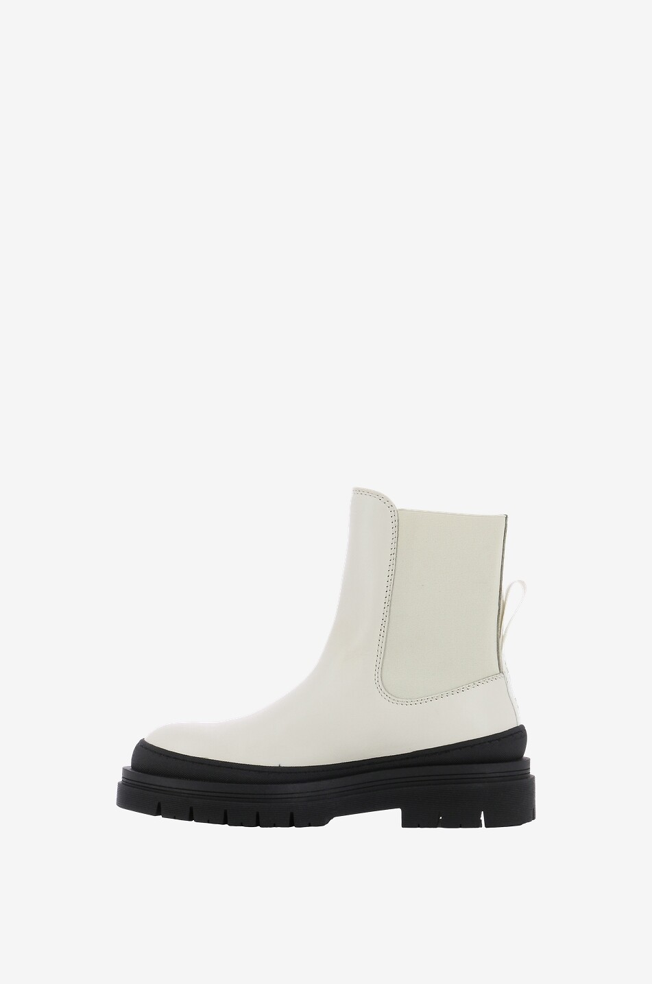 SEE BY CHLOE Alli 40 calf leather chelsea ankle boots Women EGGSHELL 3