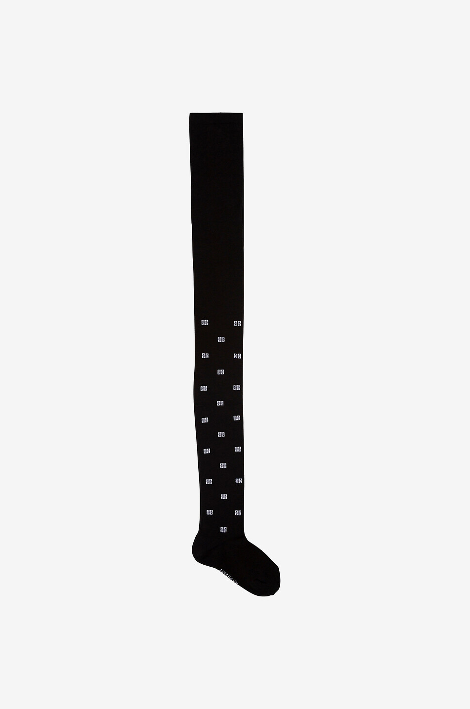 GIVENCHY Collant fille en maille de coton 4G Fille NOIR 1