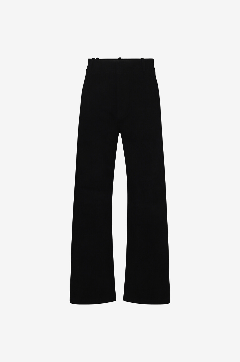 ARMA Pantalon large en cuir Giacinta Femme NOIR 1