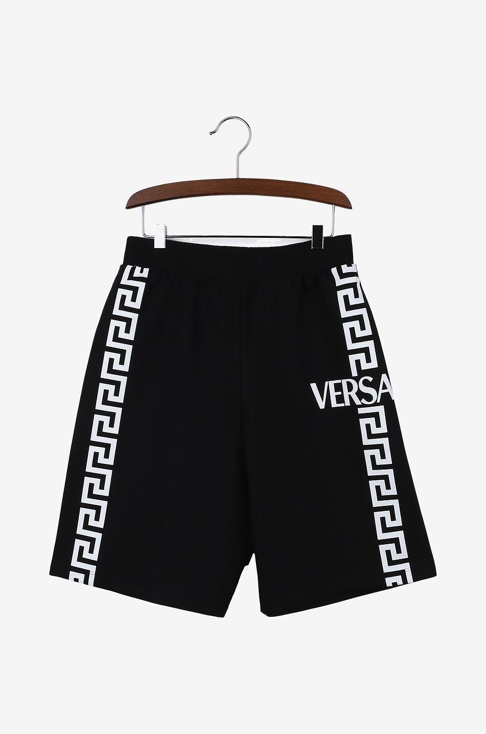 Greca printed boy's sweat shorts