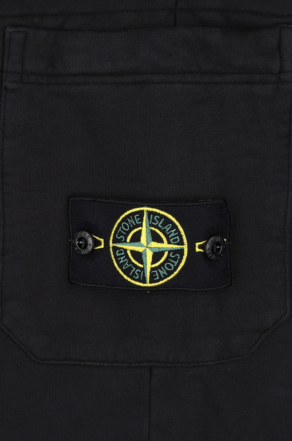 STONE ISLAND Cargo-Jogginghose aus Sweat-Material 64520 Herren SCHWARZ 3
