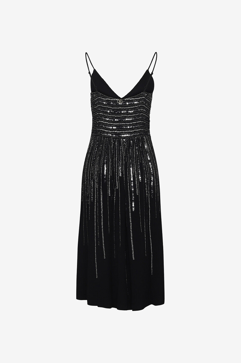 Sequin adorned strappy dress