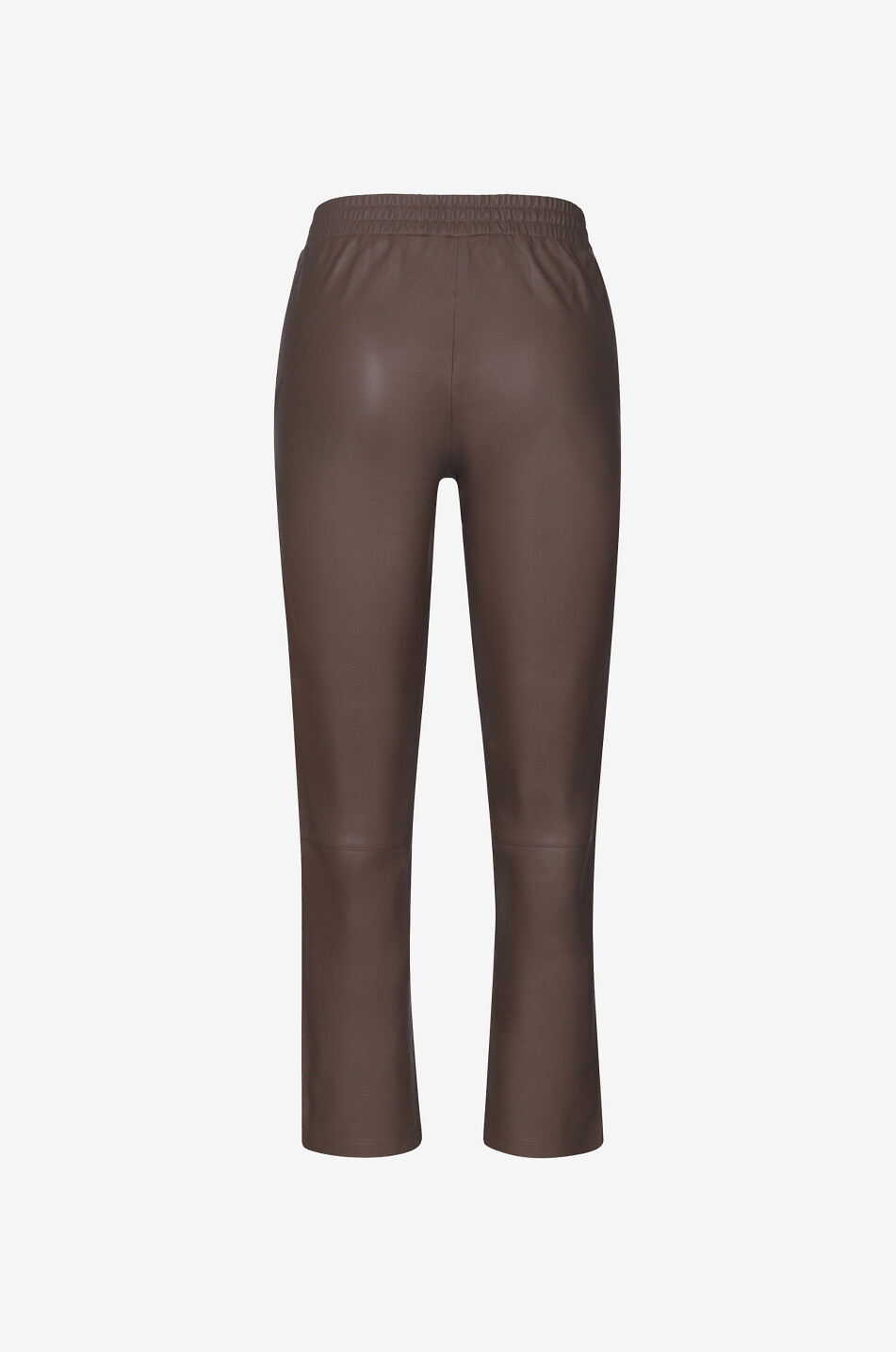 HEMISPHERE Gerade geschnittene Lederhose Cynthia Damen BRAUN 2