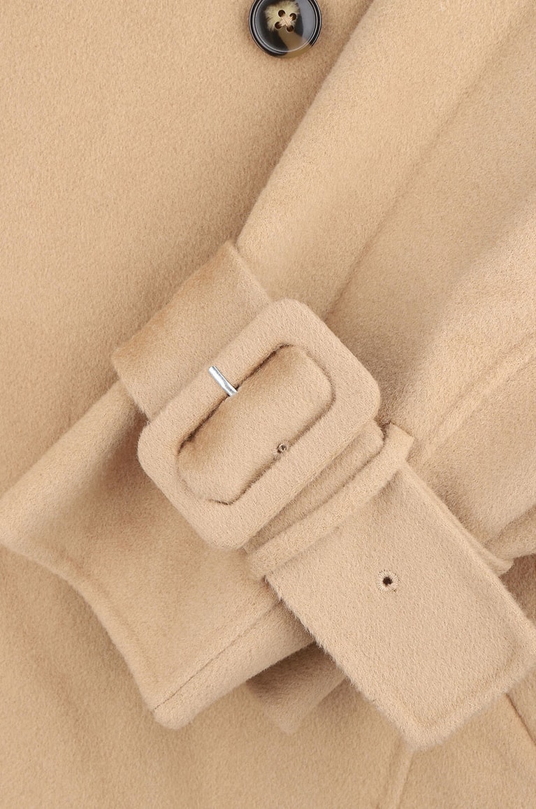 LOULOU STUDIO Boras wool and cashmere coat Women BEIGE 3