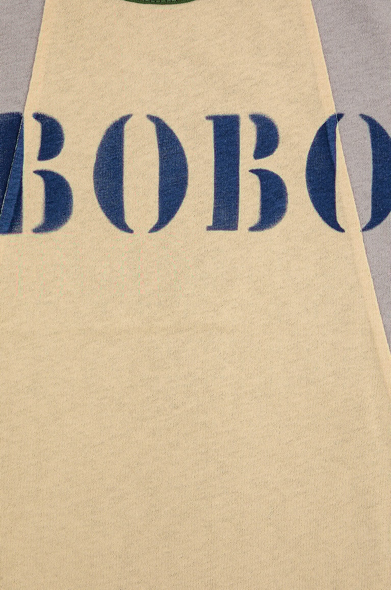 BOBO CHOSES T-shirt colour block garçon Bobo Garçon BEIGE 3