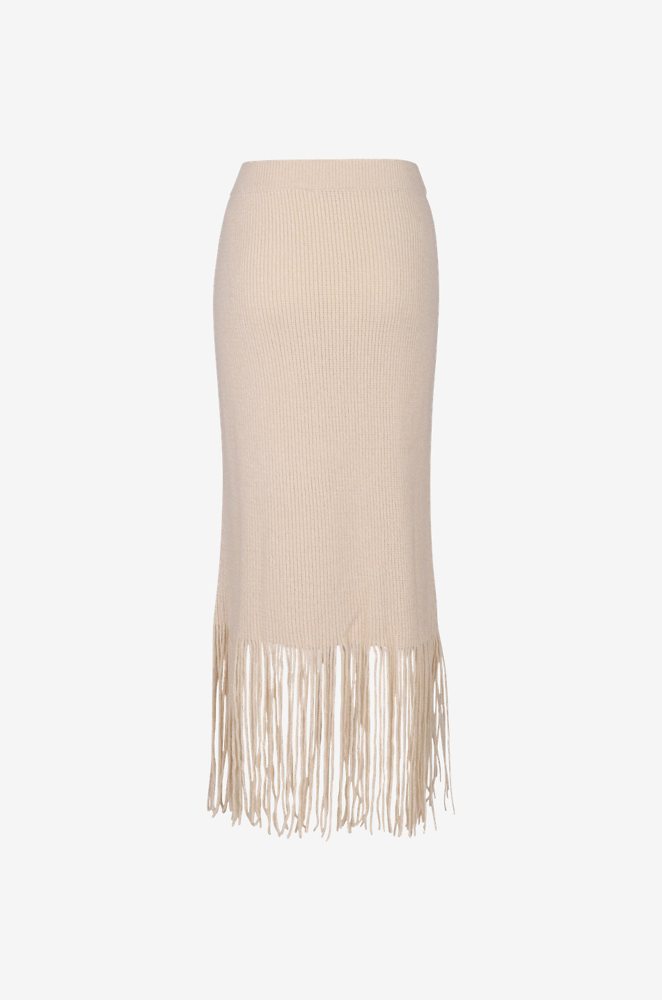 Gefranster Midi-Strickrock Kaleidoscope Tassel