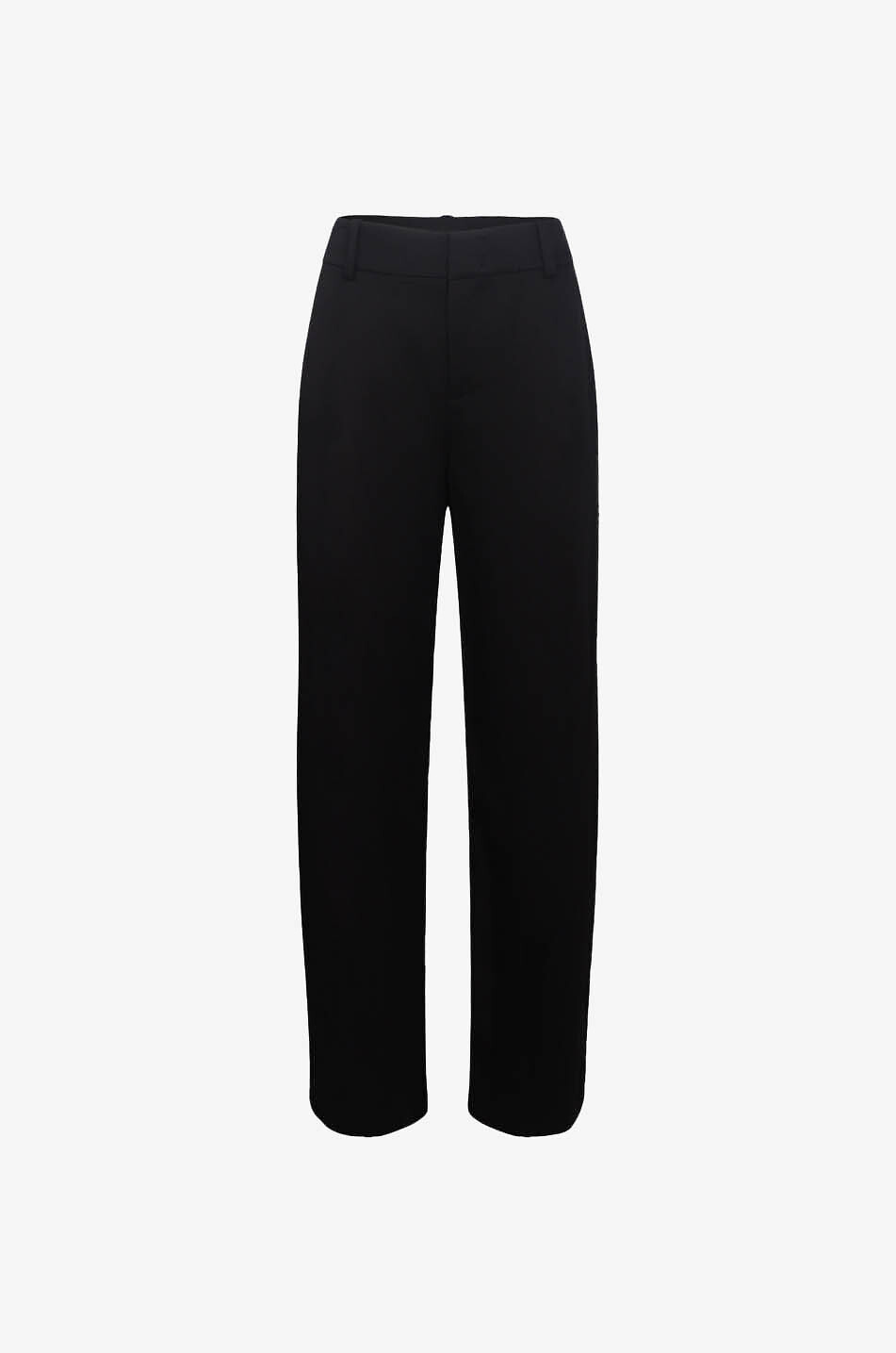 Pantalon noir en crepe femme best sale