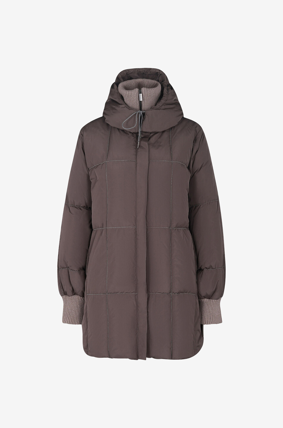 FABIANA FILIPPI Strickmantel mit Gürtel Damen KHAKI 1