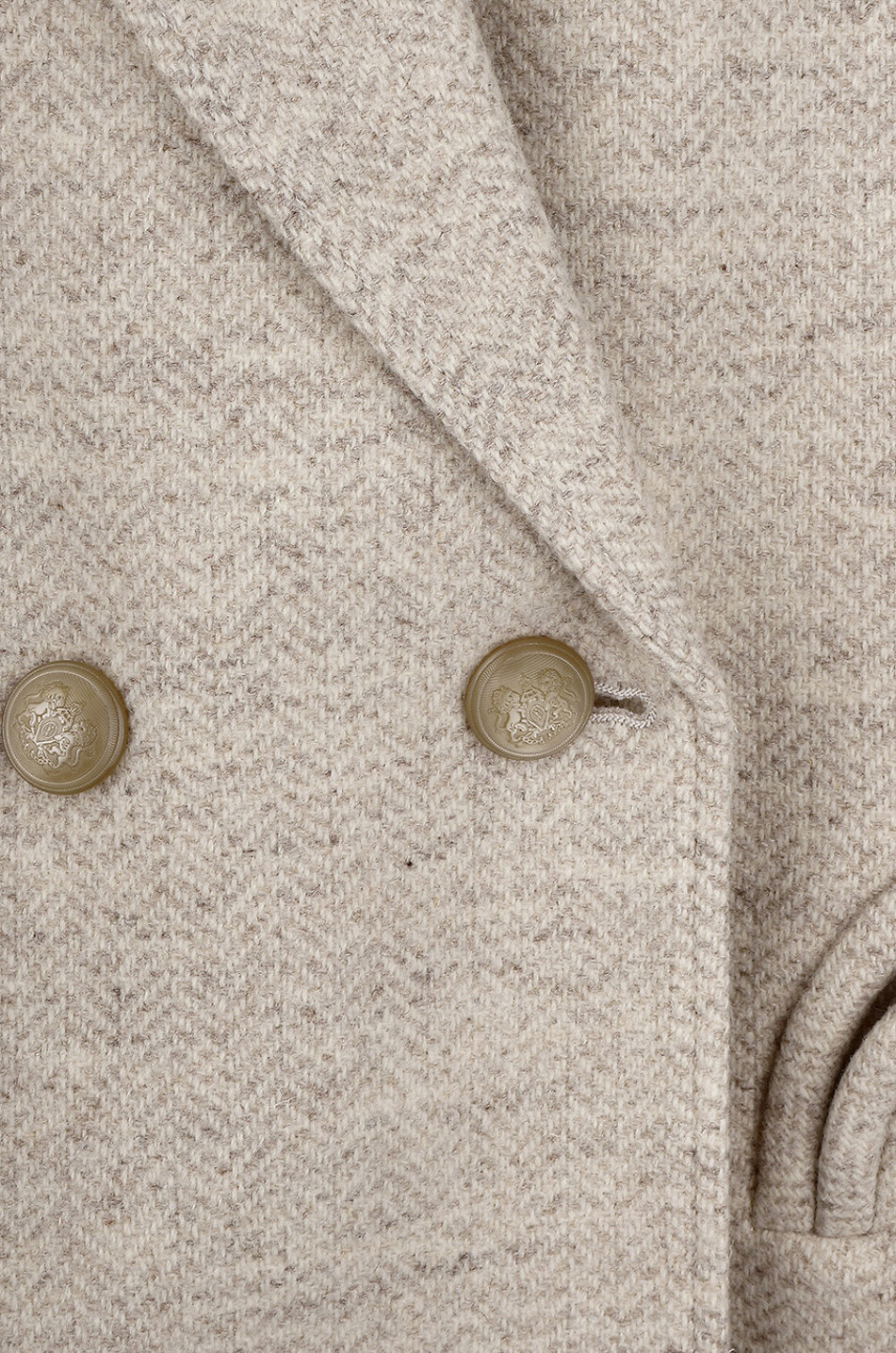 BLAZE MILANO Whisp Snow Everynight virgin wool blazer Women EGGSHELL 3
