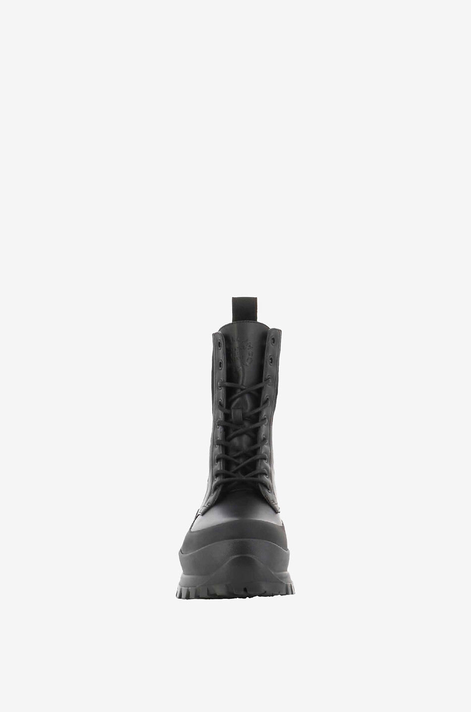 STELLA McCARTNEY Bottines à lacets en cuir synthétique et maille Trace Femme NOIR 2