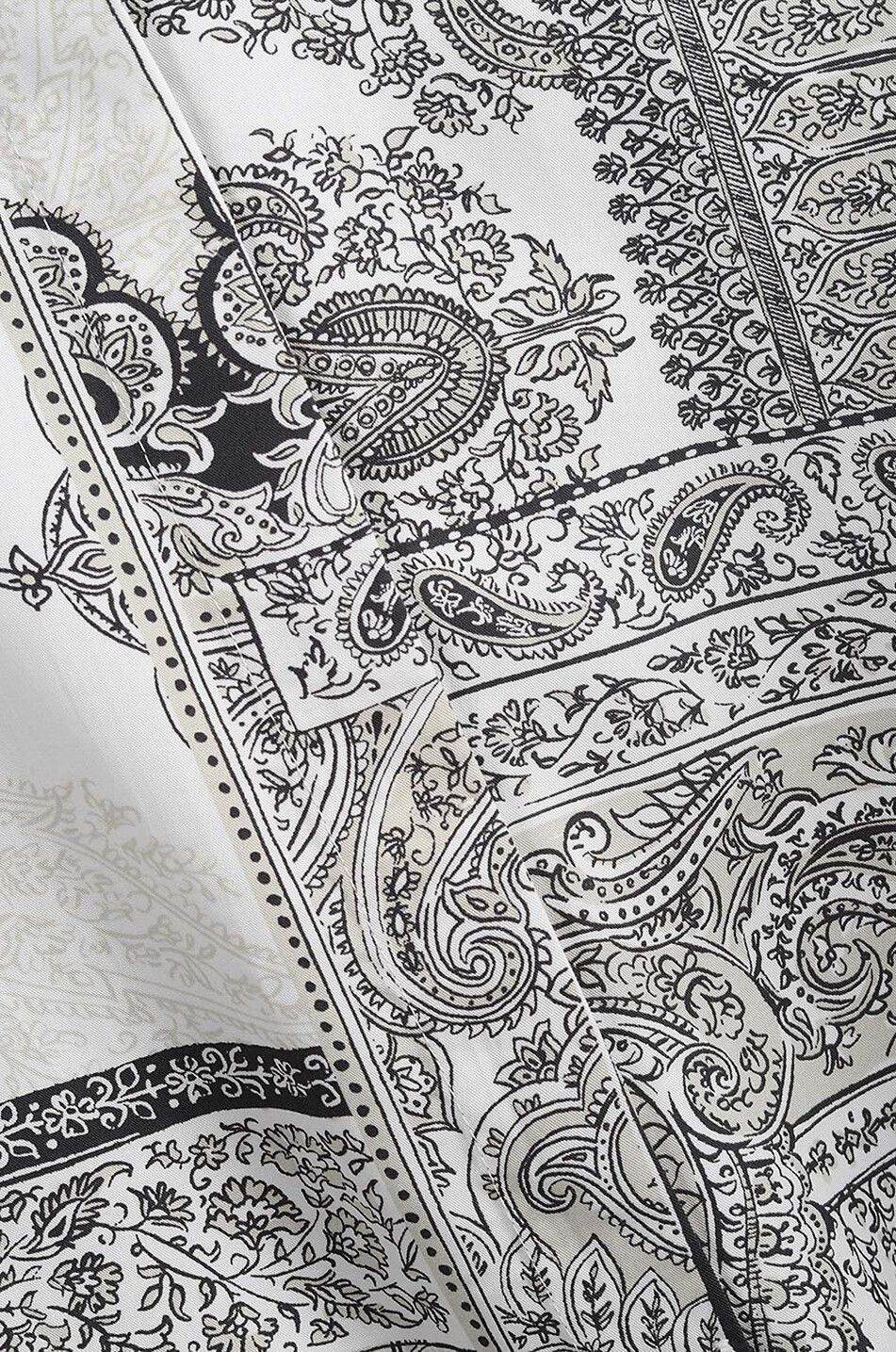 Oversize-Hemd mit Paisley-Print Jeannette