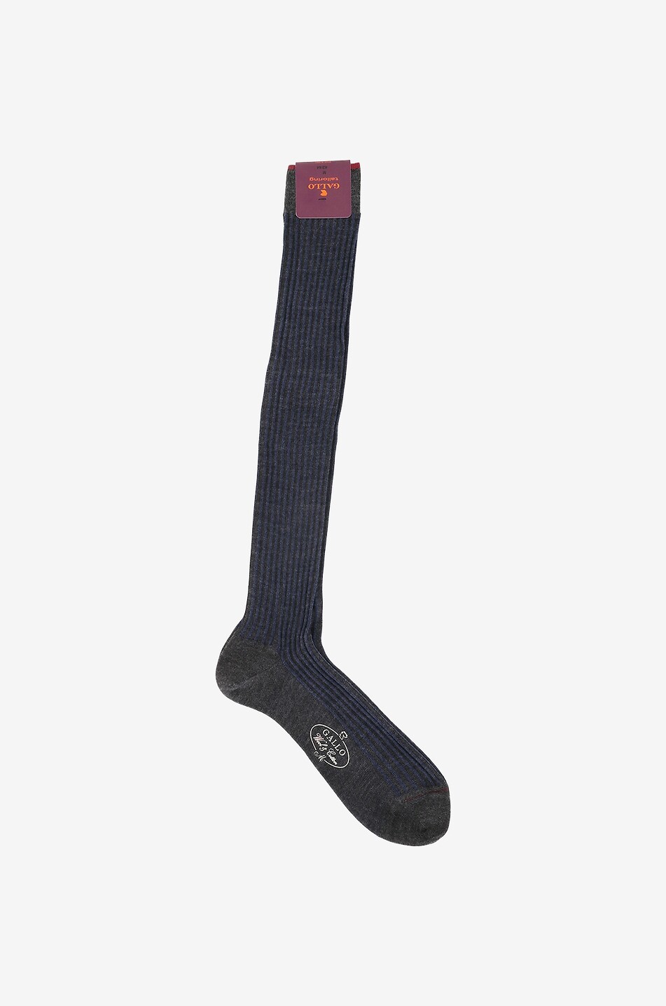 Hohe Socken aus Wolle und Baumwolle