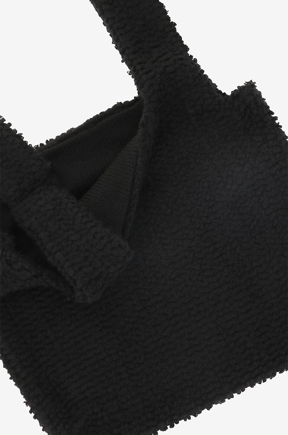 LISA YANG Sac en maille de cachemire Kaia Femme NOIR 2