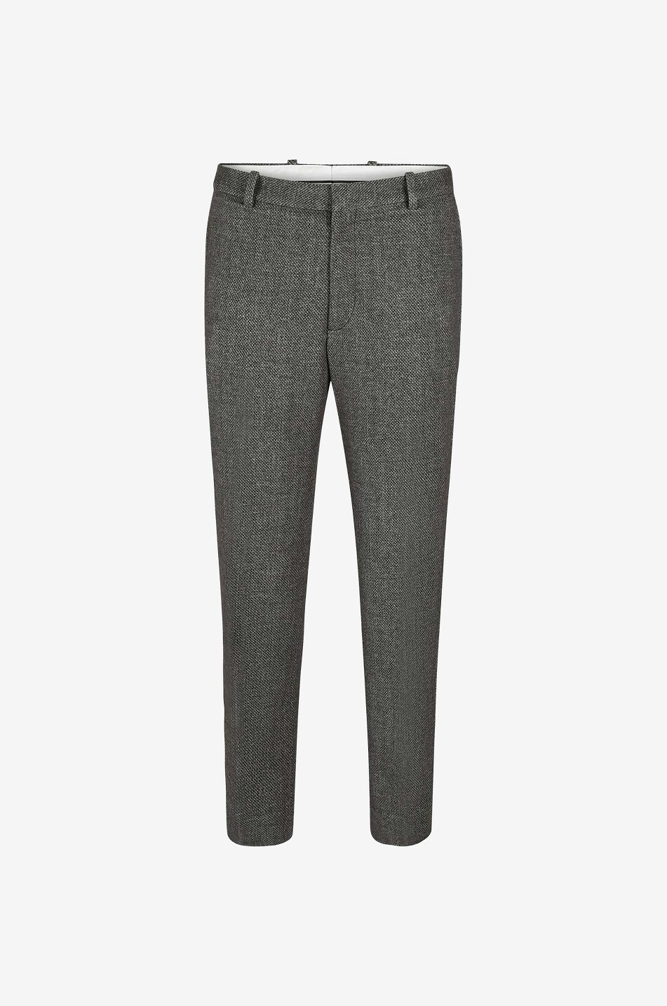 CIRCOLO 1901 Pantalon classique en jersey effet tweed Homme VERT FONCÉ 1