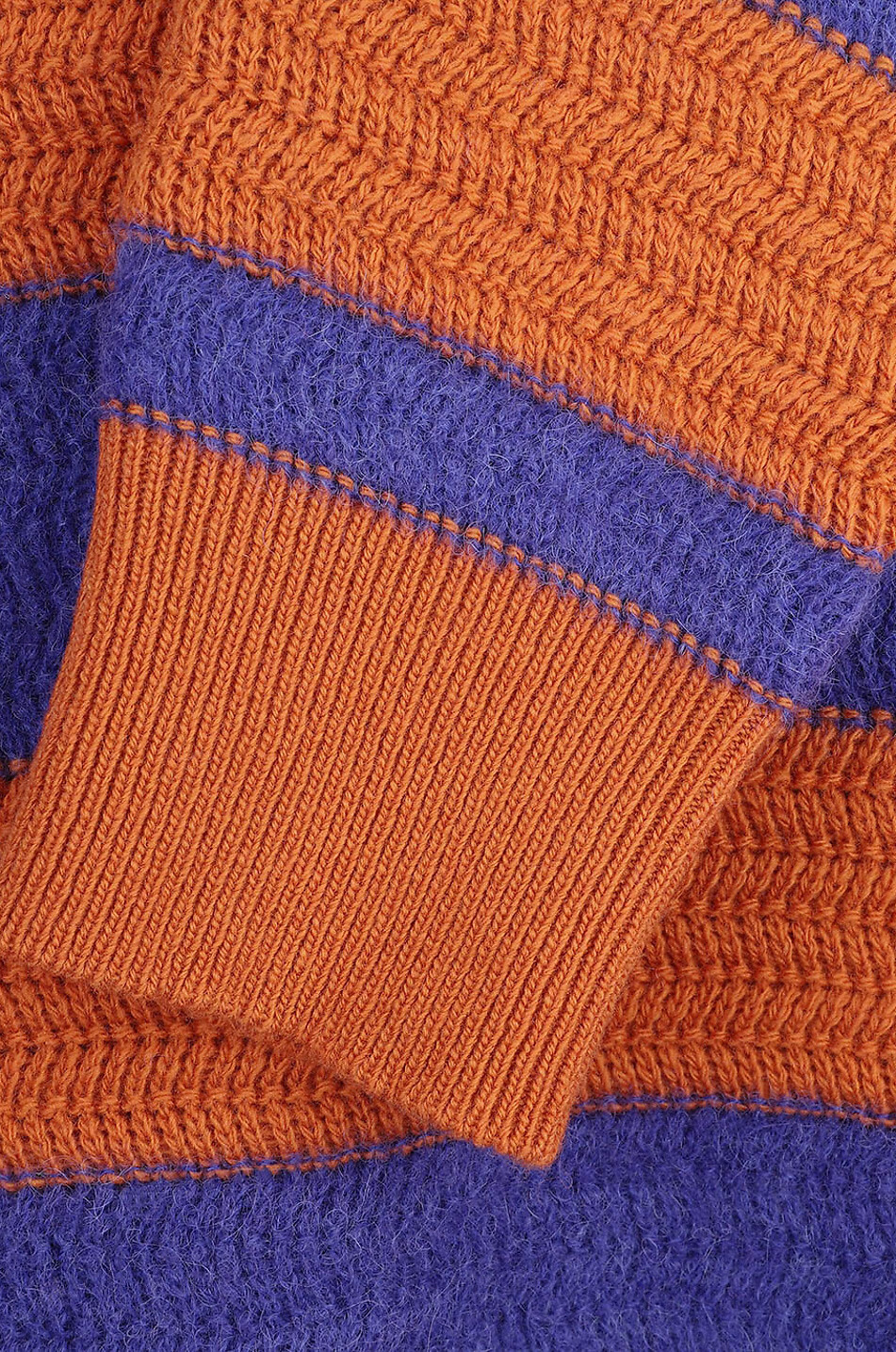 GALLIA Meir striped alpaca and wool jumper Men MULTI COLOURED 3