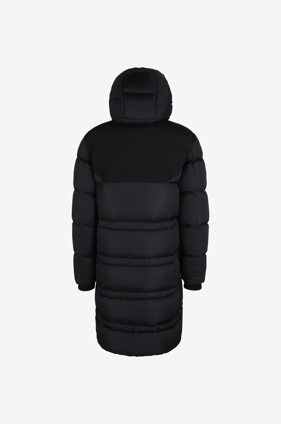 MONCLER Burney oversized nylon and gabardine down jacket Men BLACK 2