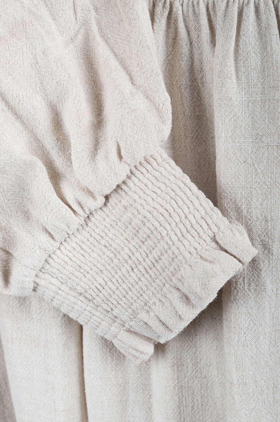 Robe courte en viscose et lin Vaudrey