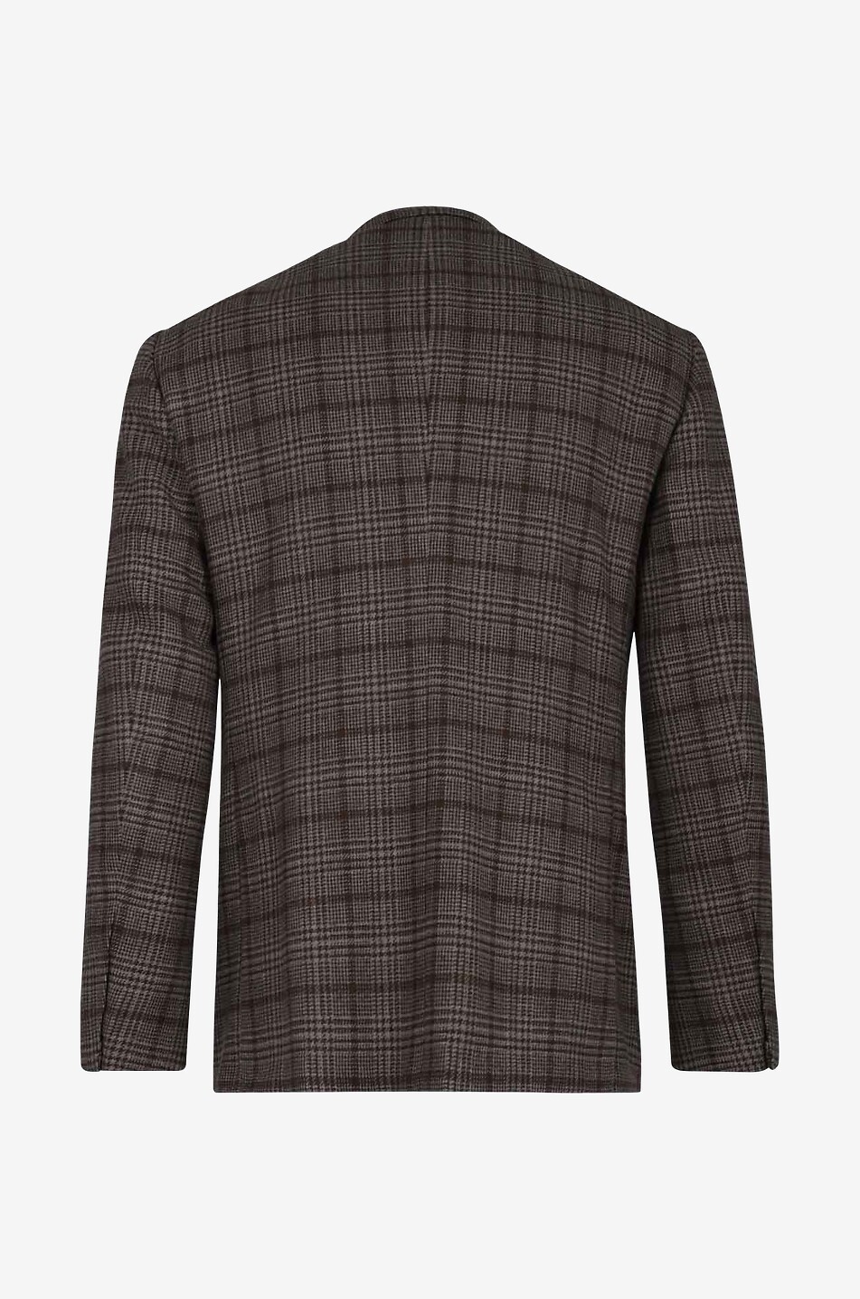 SANT'ANDREA Karierter Blazer aus Wolle und Kaschmir Meda Herren BRAUN 2