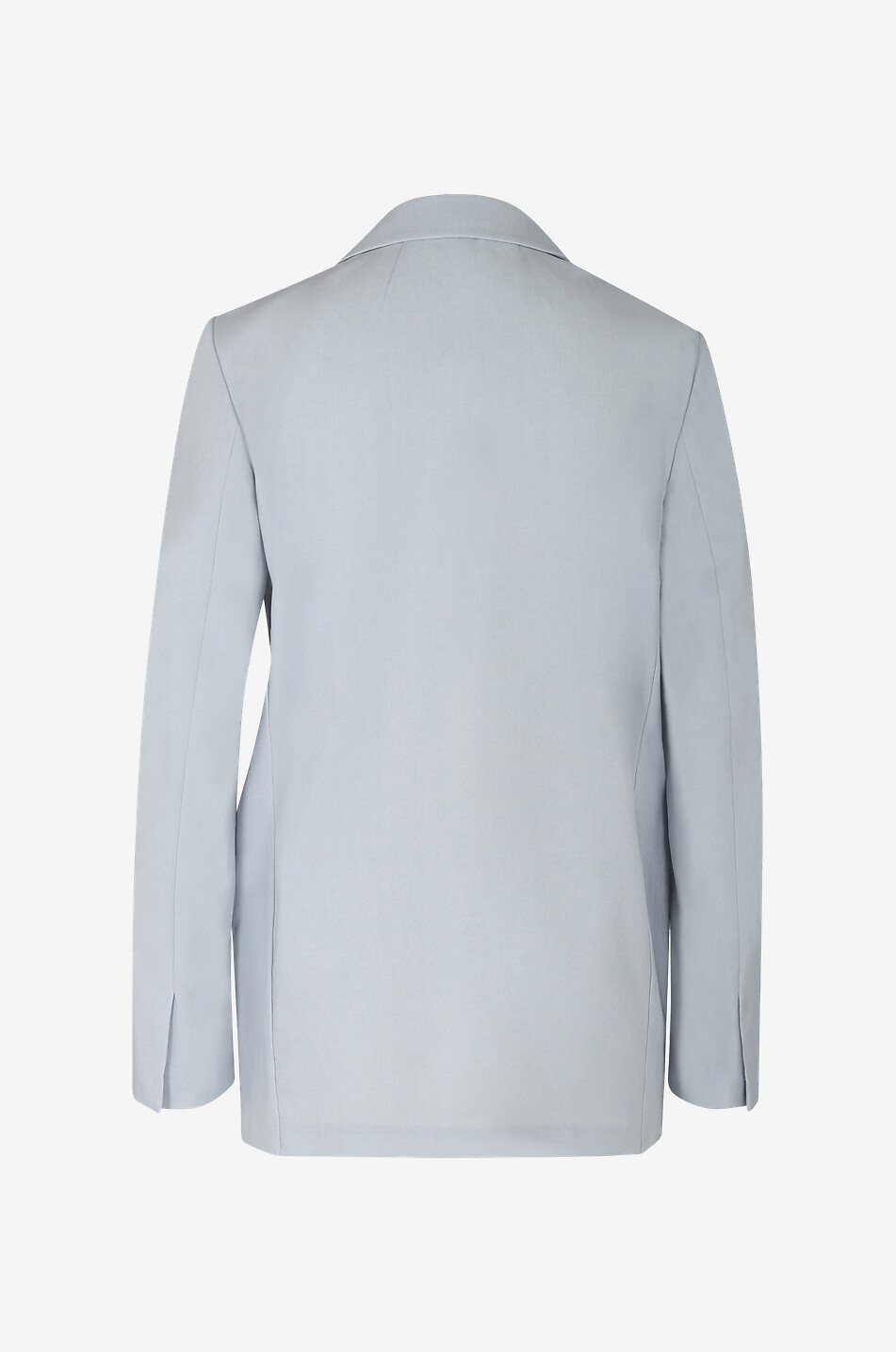 THEORY Blazer slim en crêpe à boutonnage simple Femme BLEU CLAIR 2